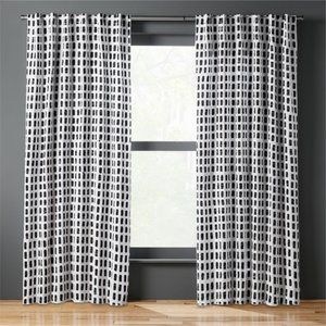 CB2 Korben Curtain Panels (x2)